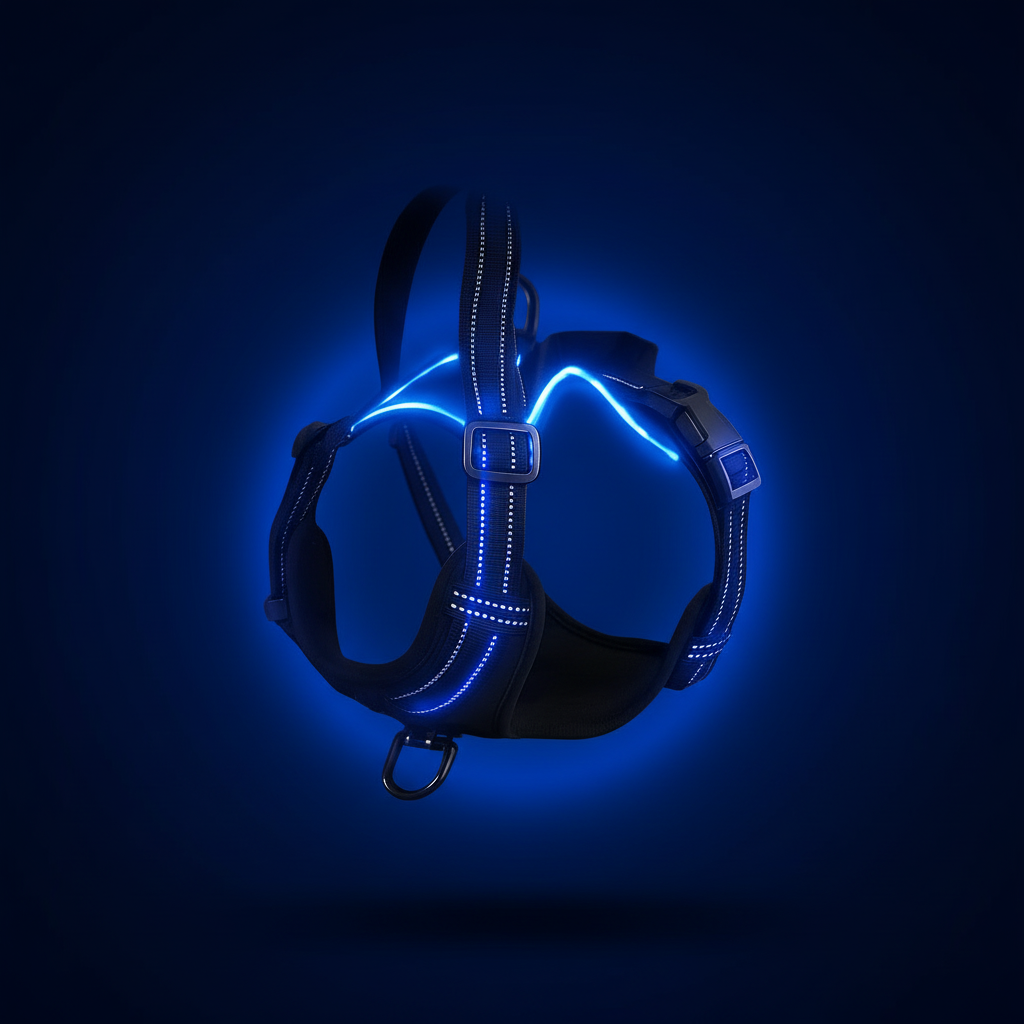 Arnés LED Pro: Máxima visibilidad nocturna