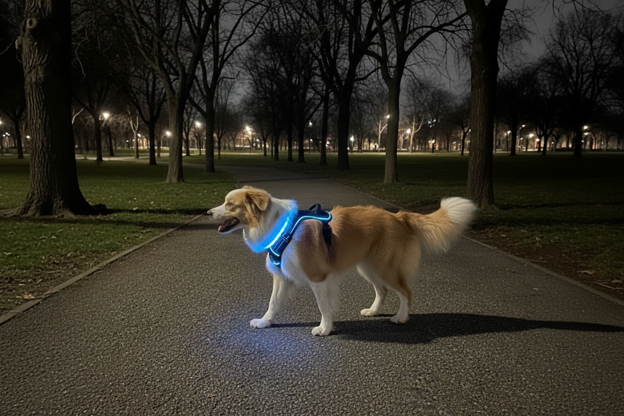 Arnés LED Pro: Máxima visibilidad nocturna
